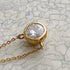 N°27 K18YG luxe diamond necklace 0.7ct